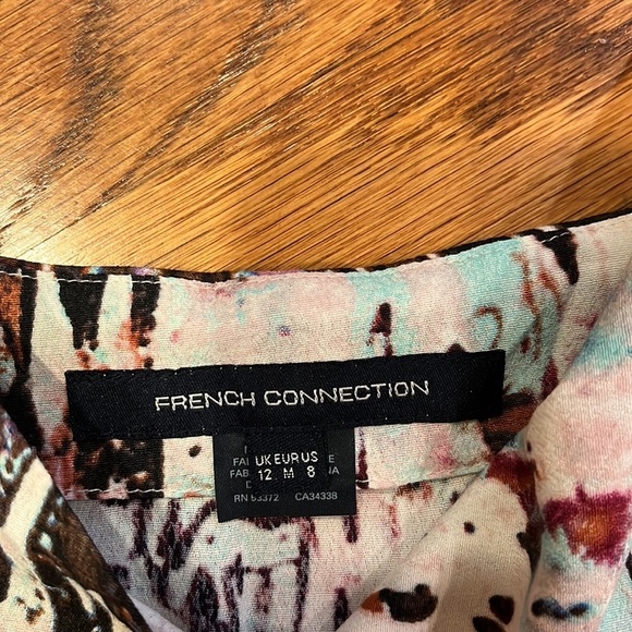 French Connection Woman’s Colorful Tank Size US 8 - Picture 3 of 5